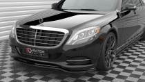 Mercedes-Benz S-Klass W222 2013-2017 Frontsplitter V.1 Maxton Design